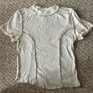 BDG cream tee
